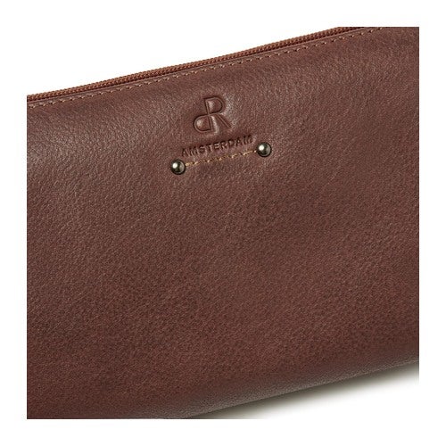 Beauty case dR Amsterdam marrone