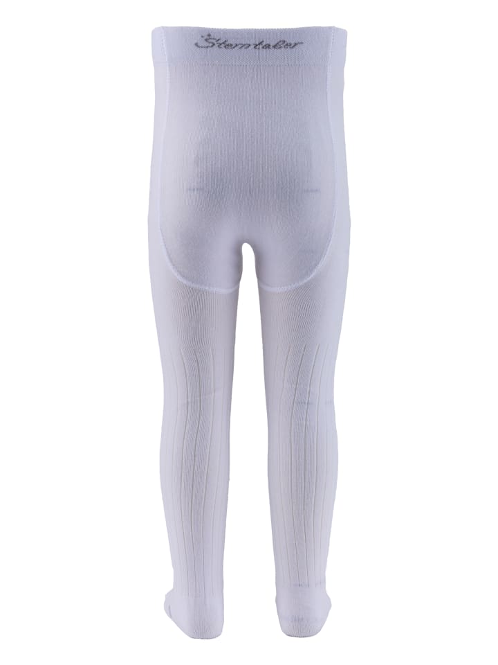 Sterntaler Strumpfhose Rippe in weiß günstig kaufen
