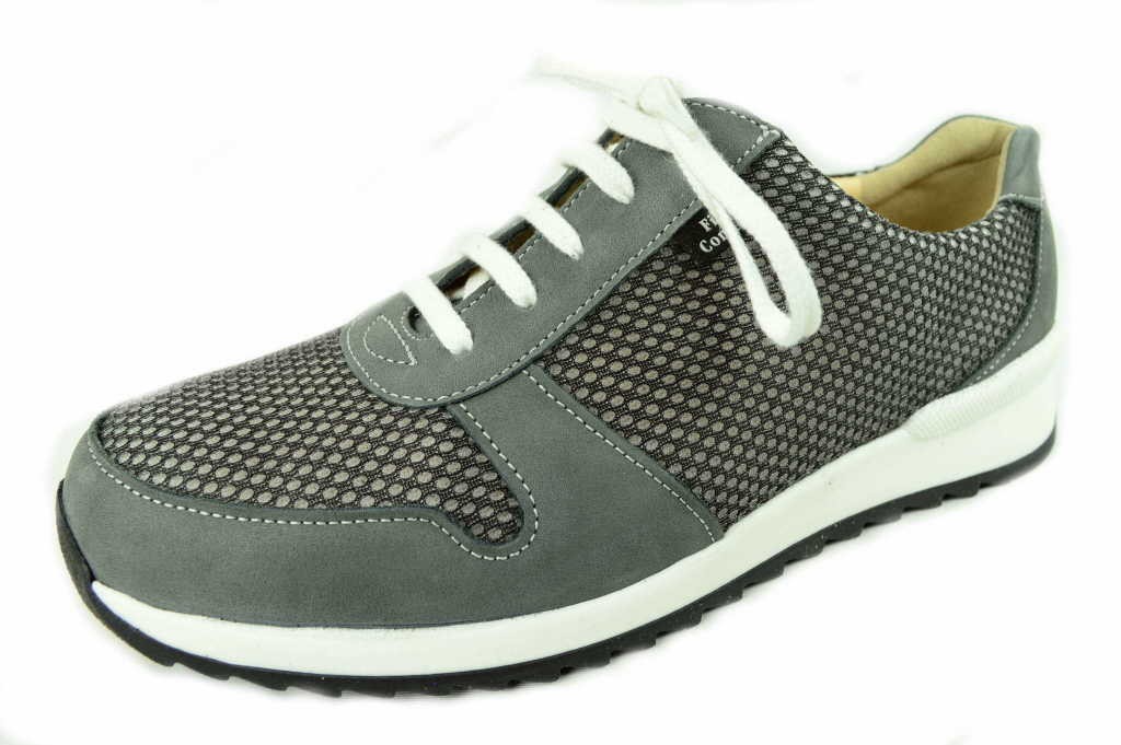 FINN COMFORT Freizeit Schnürer grau