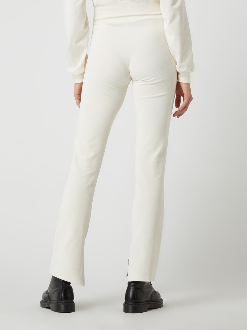 Schlupfhose aus Cord  in offwhite