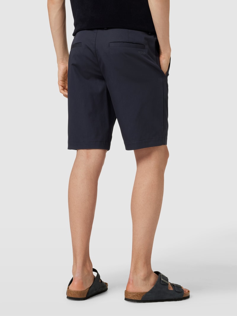Bermudas mit elastischem Bund Modell 'Liem' in marineblau