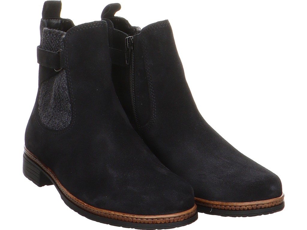 GABOR Stiefeletten blau Dreamvelour (Mel.), pazifik (Ra.cogn.)