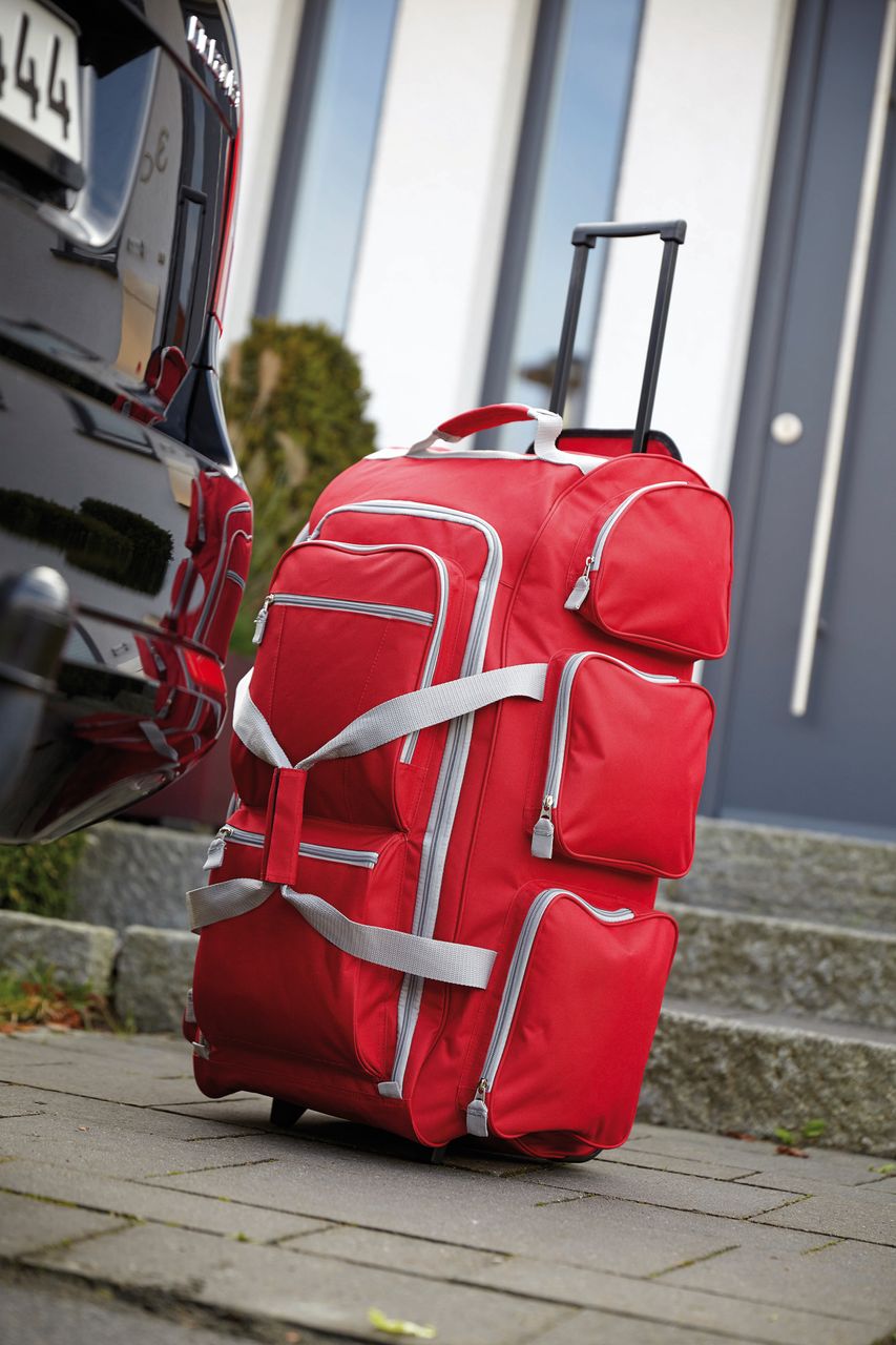 CHECK.IN Trolley-Reisetasche, rot