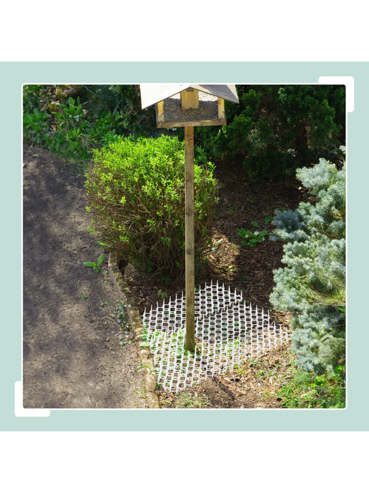 relaxdays 12 x Dornengitter in Weiß - (B)49 x (T)14 cm günstig kaufen onesize