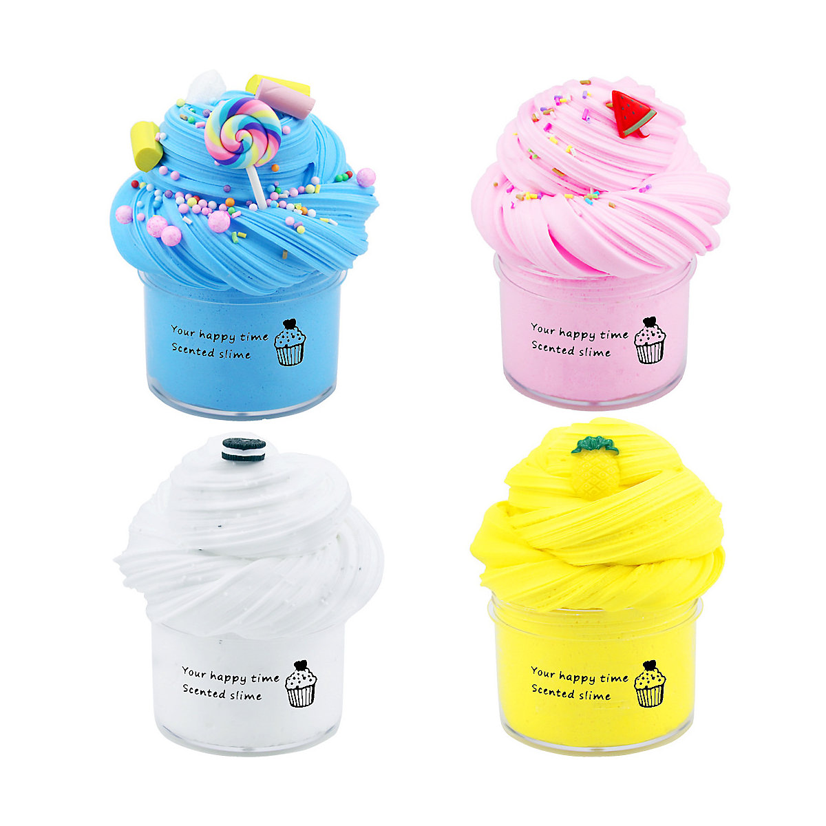 Slime Set 4 Stück für Kinder