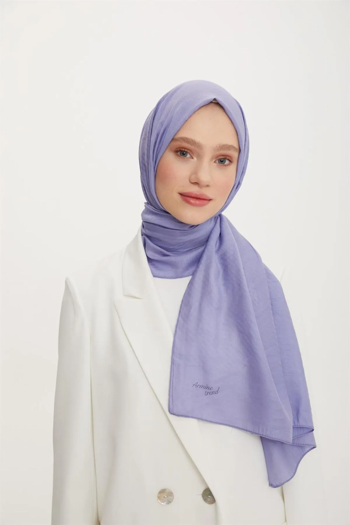 Armine  Trend Işıl Schal 3 - Baumwolle - Ats3ısl-493 - Violett