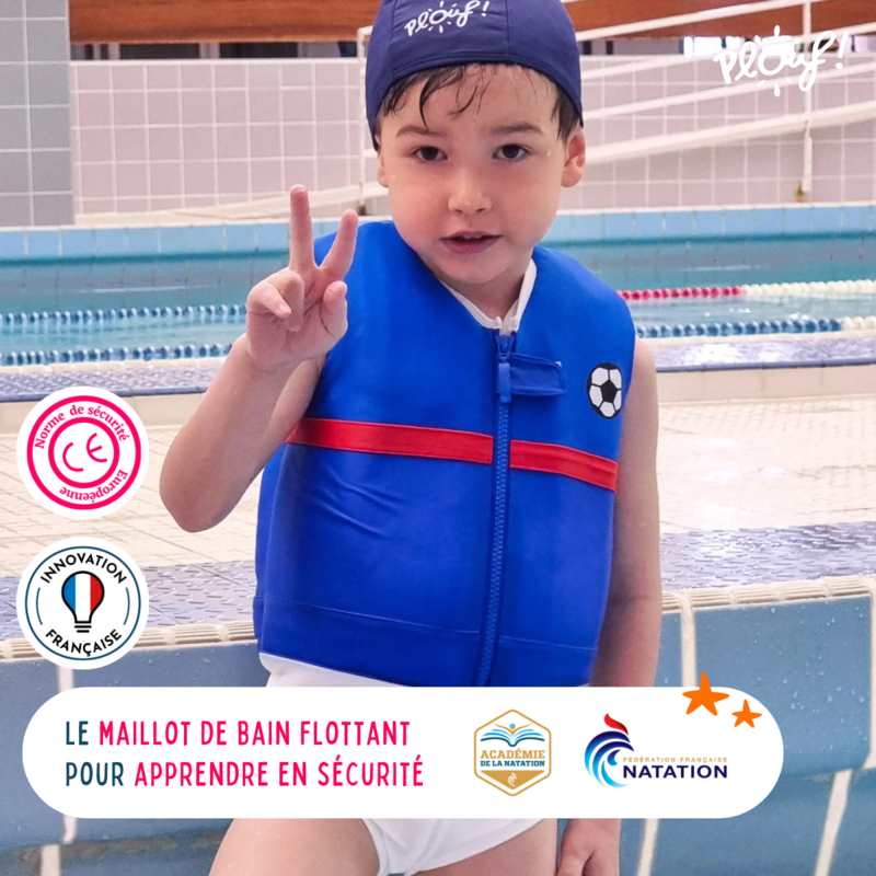 Maillot de bain flottant : Lyrone Bleu