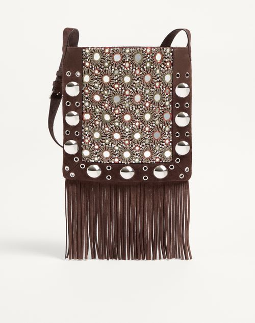 Valentino Garavani Nellcôte broderet skuldertaske