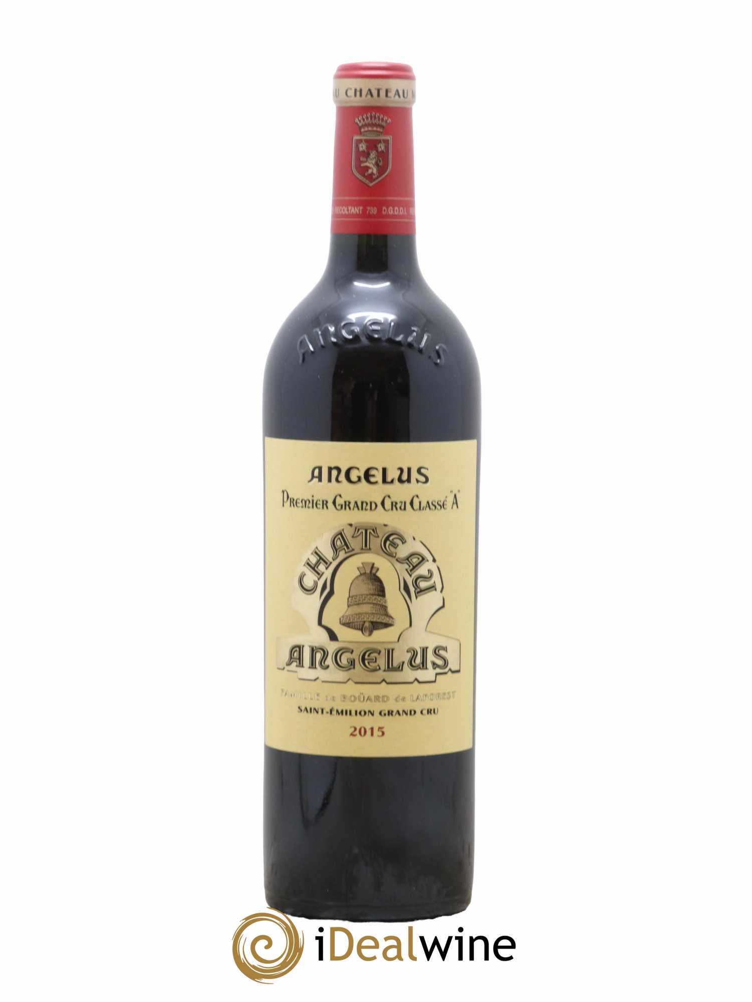 Château Angélus 1er Grand Cru Classé A  2015 - Lot de 1 Bouteille