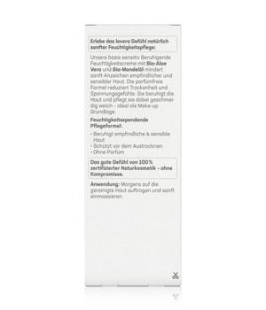 lavera Basis sensitiv Beruhigende Feuchtigkeitscreme Tagescreme-50 ml