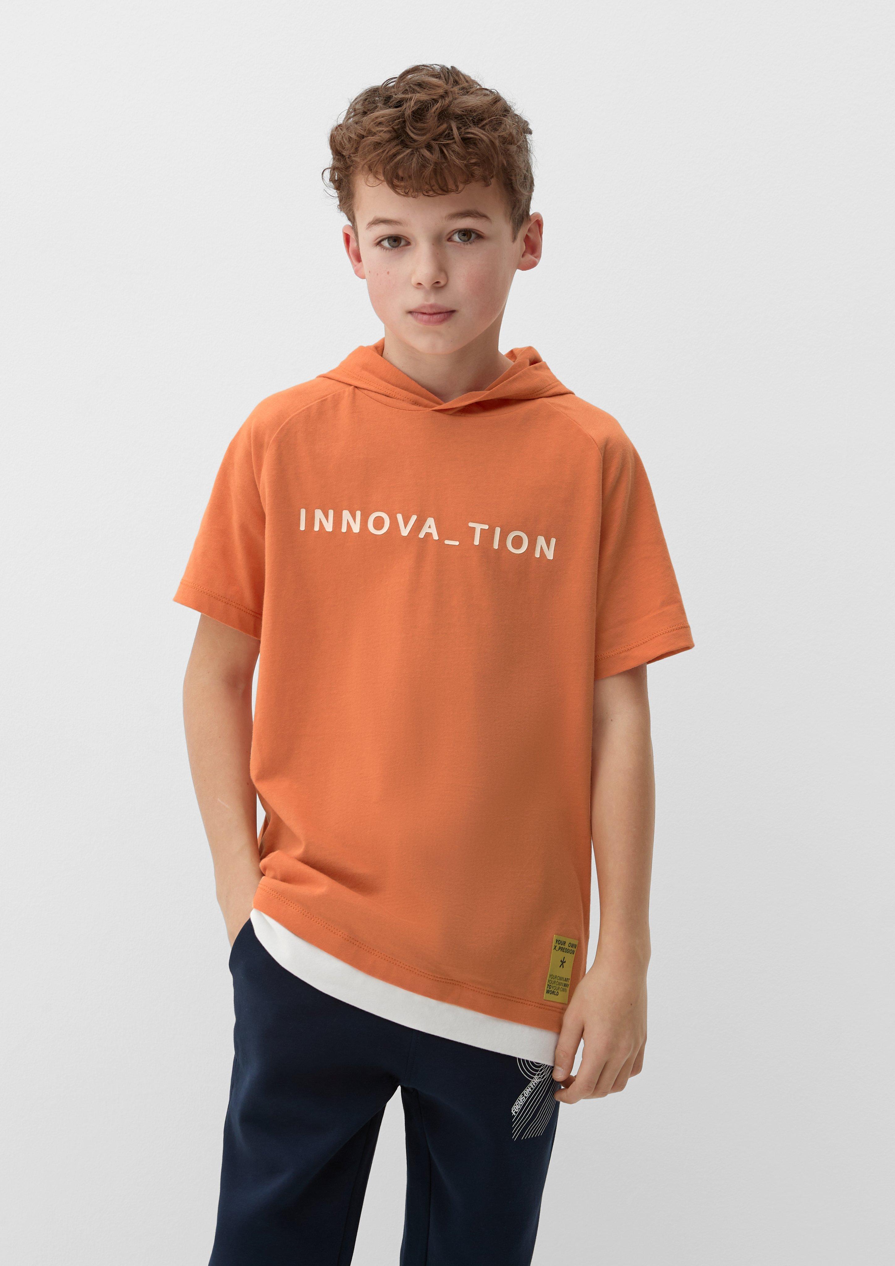 Kapuzenshirt mit Layering-Detail  2128289-2140