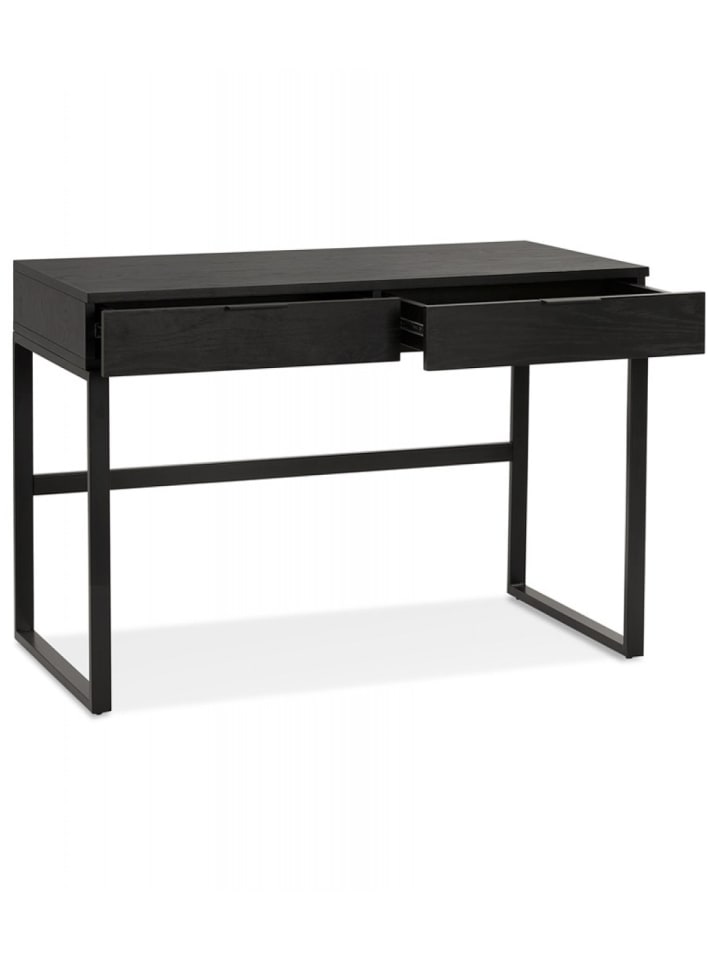 KADIMA DESIGN Schreibtisch DOMINIK aus Holz und Metall | Industrial Chic günstig kaufen onesize