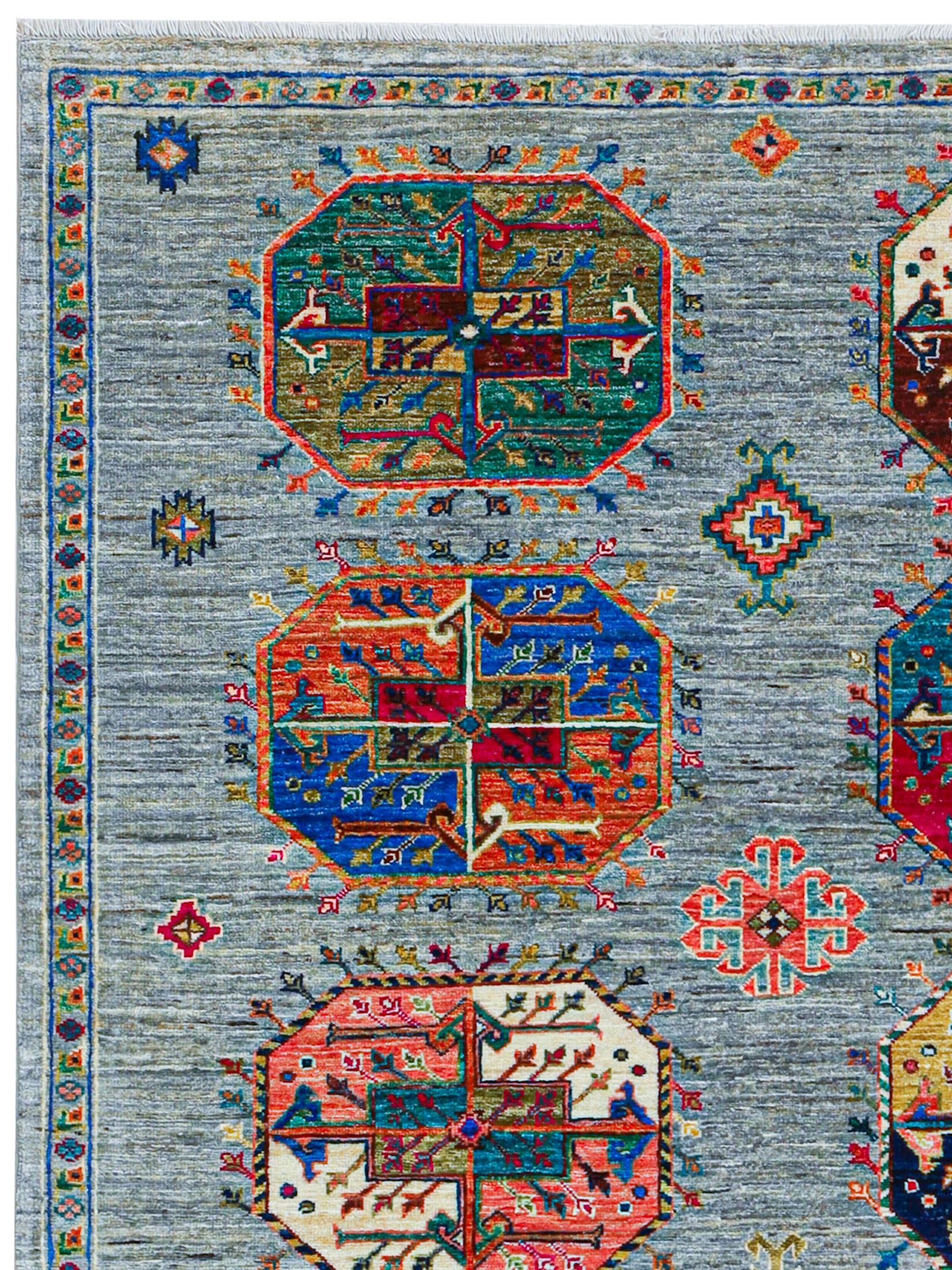 Buchara Ghazni ca. 203 x 256 cm, Unikat / Einzelstück
