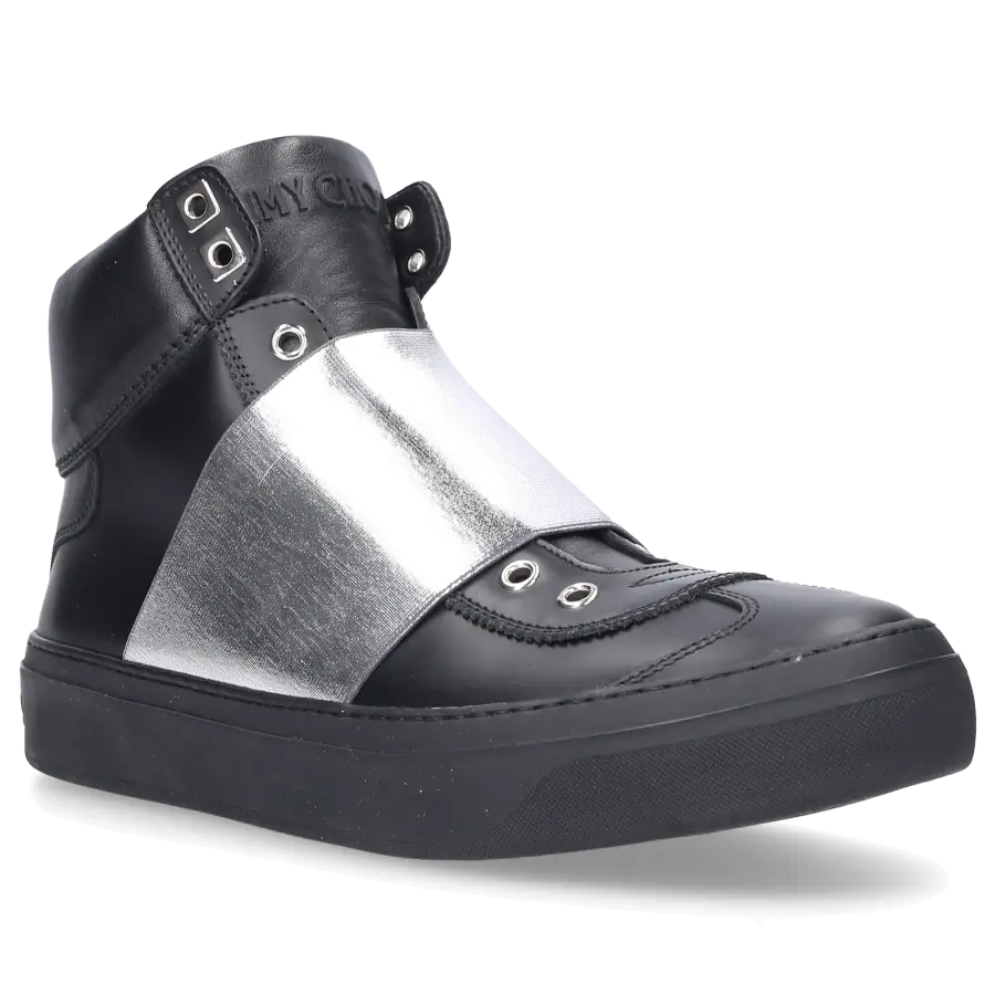Jimmy Choo - Sneaker high HILLARY Kalbsleder - schwarz
