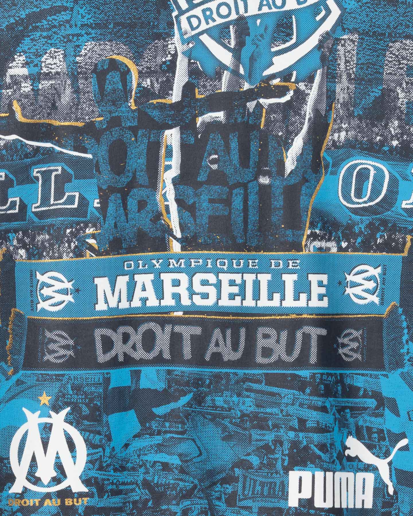 Oficiálne futbalové oblečenie Puma Olympique de Marseille Ftblnrgy+24-25 M 779238-31