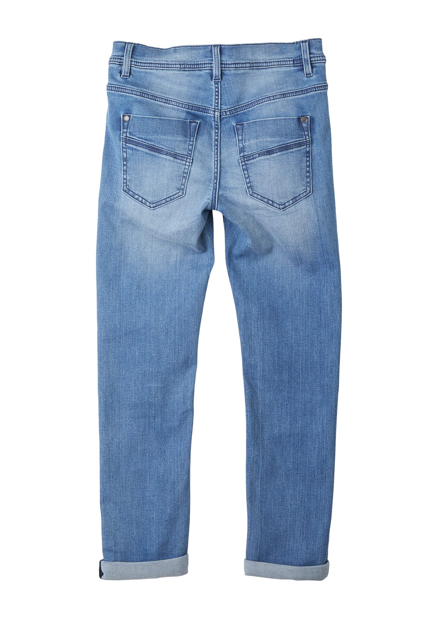 s.Oliver 5-Pocket-Jeans Seattle: Jeans mit Used-Details Waschung