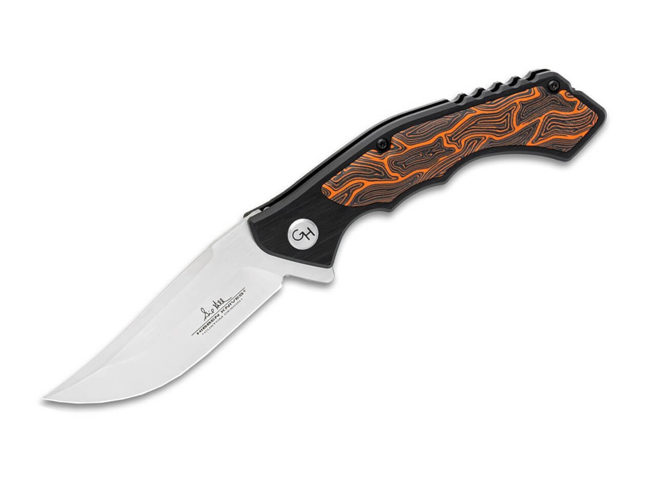 Gil Hibben Whirlwind Hellfyre G10 Pocket Knife
