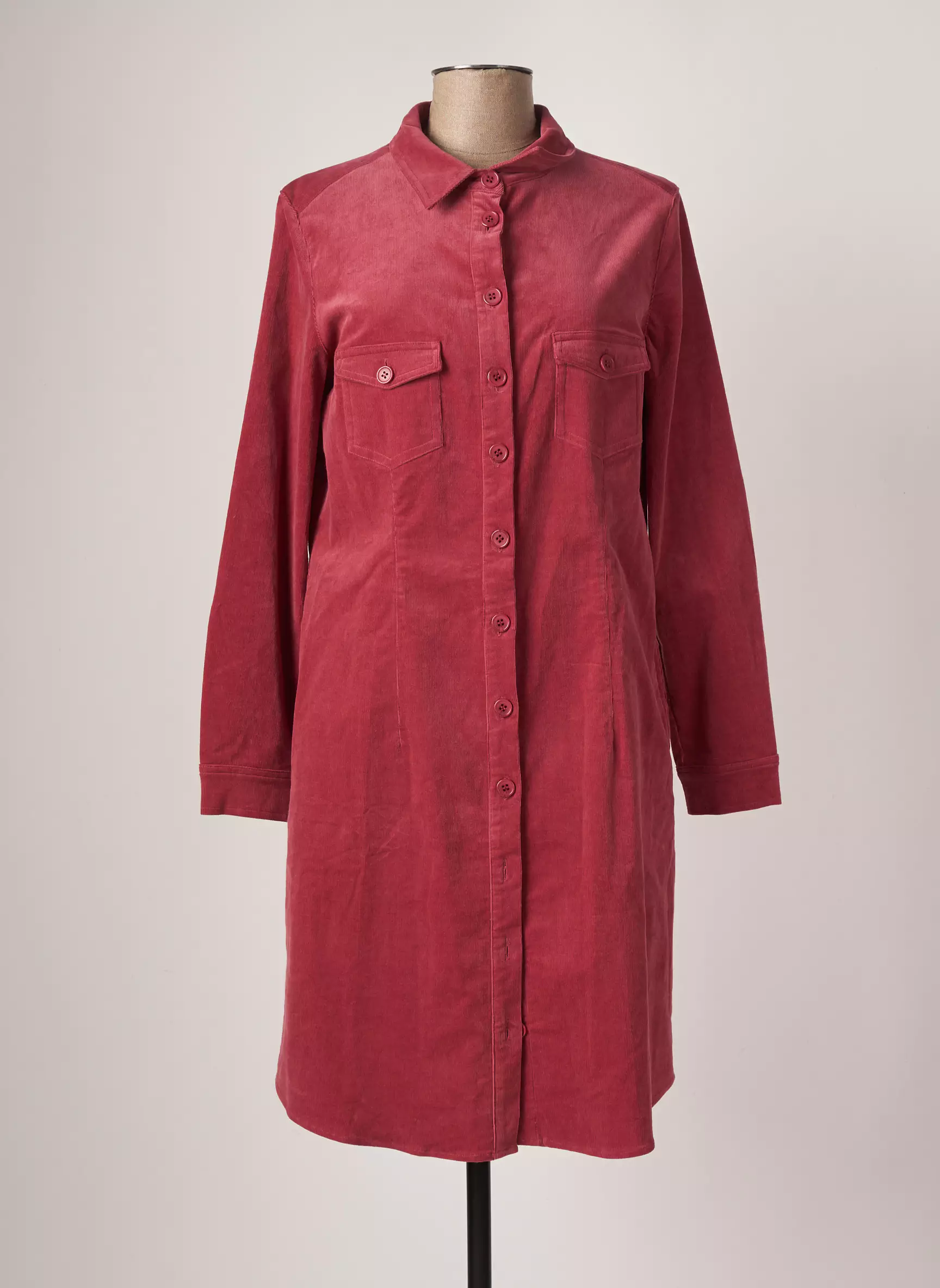 Zilch Robes Mi Longues Femme couleur rose
