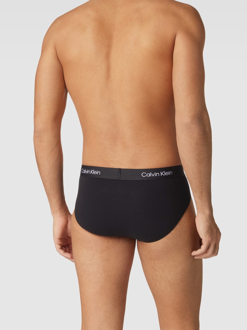 Slips im 3er-Pack in schwarz