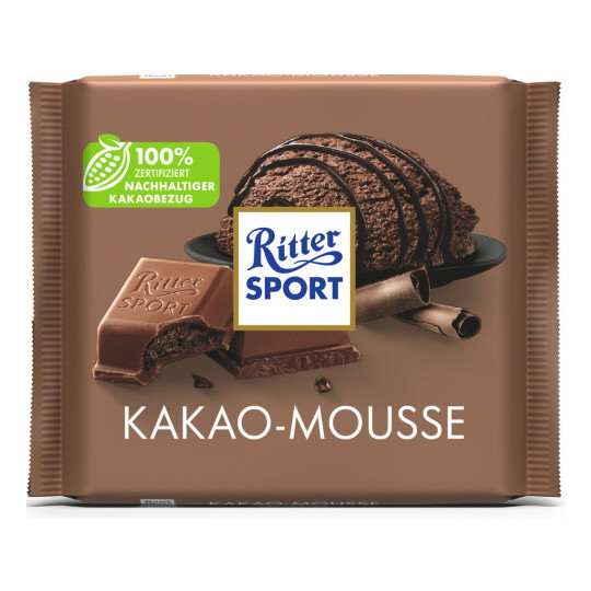 Ritter Sport Kakao-Mousse Tafel 100G