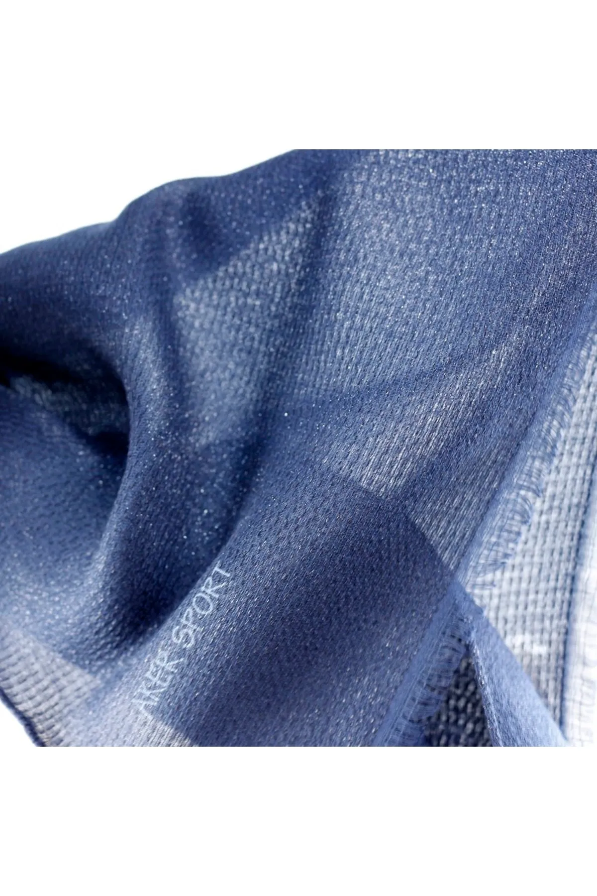Aker  Sportlicher Glitzerschal – 1041brl-921 – Marineblau