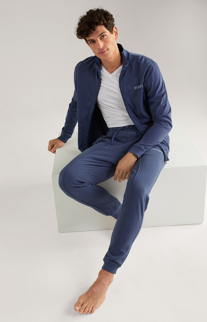 Loungewear-Joggpants in Blau