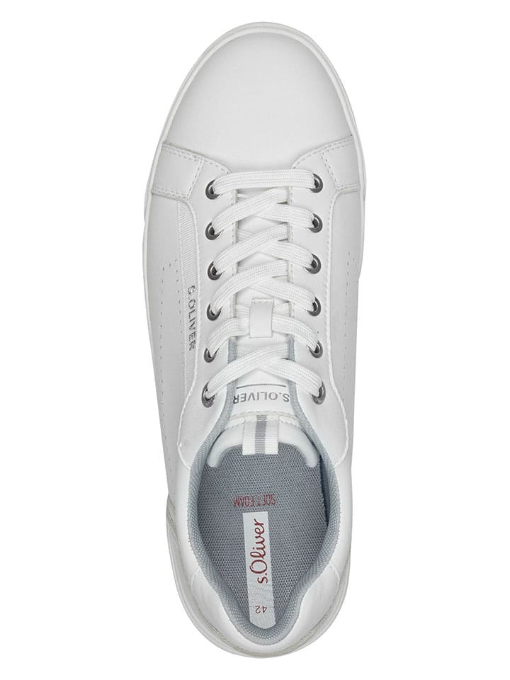 s.Oliver Sneakers in Weiß günstig kaufen