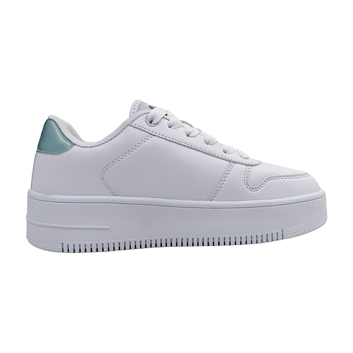 Champion REBOUND PLATFORM METAL Lo S11655-CHA-WW010 Weiß WW010 white/ lt. blue