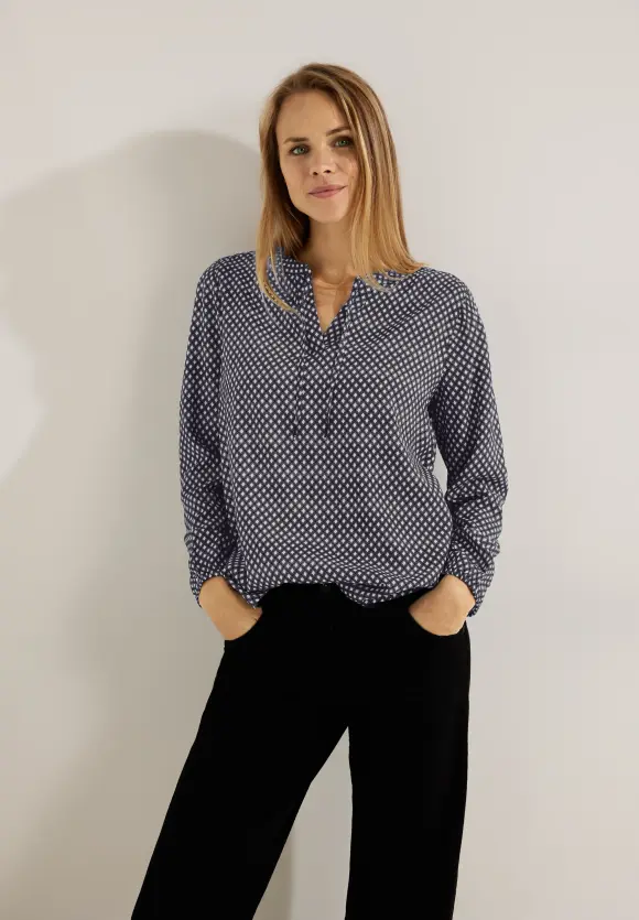 CECIL Bluse mit Minimalprint