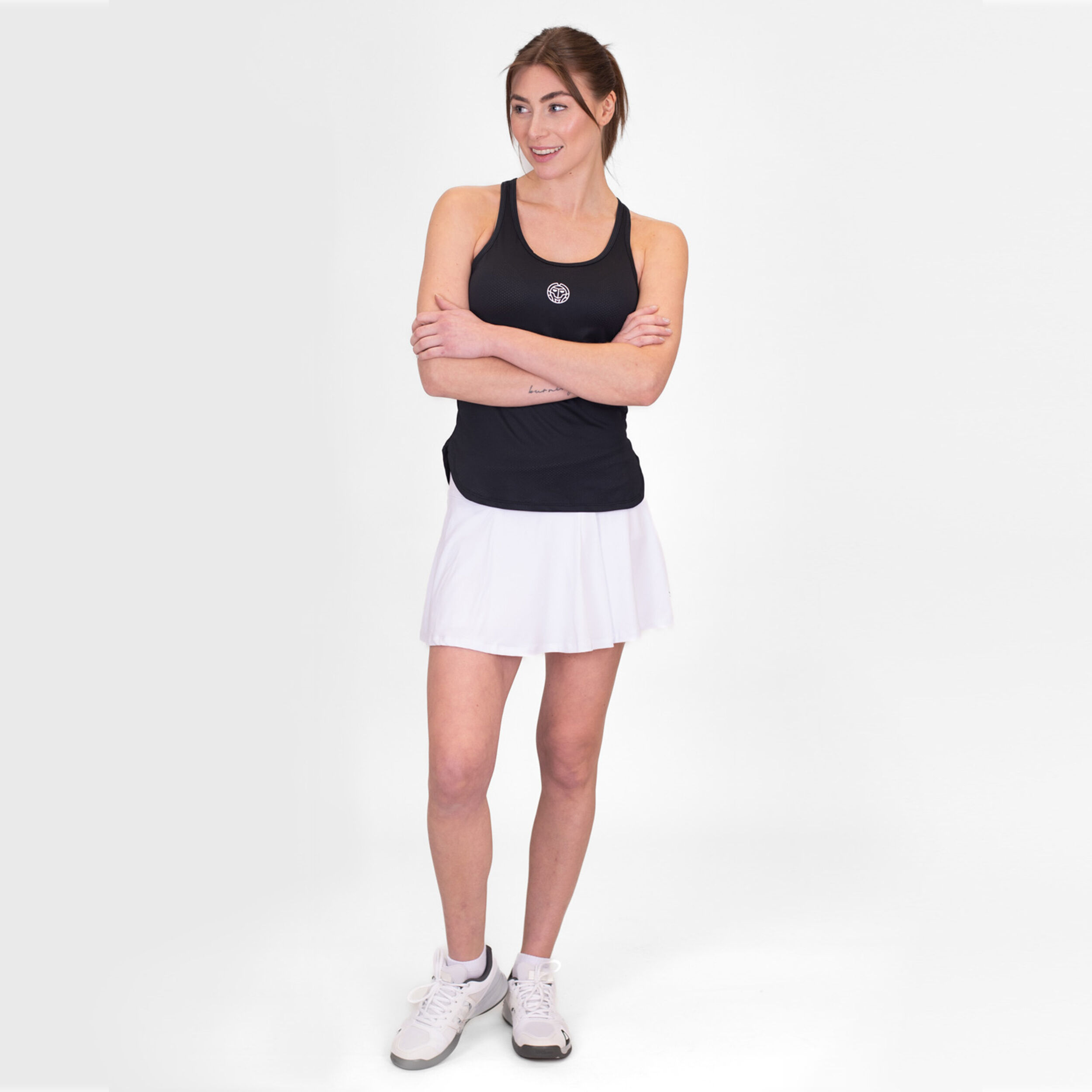 Crew Tank-Top Damen - Schwarz