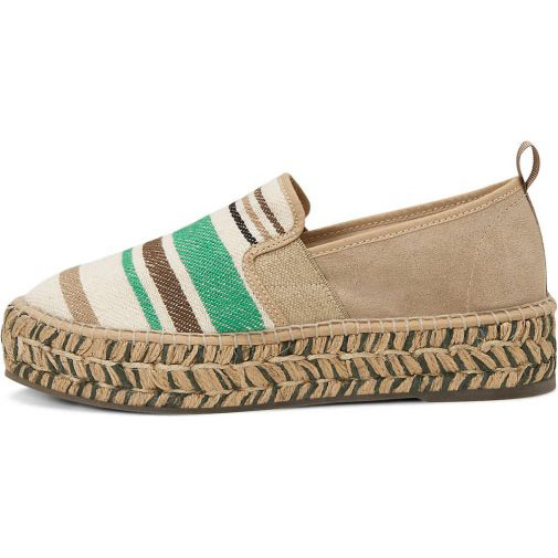 Marc O'Polo Plateau-Espadrilles aus robustem Canvas