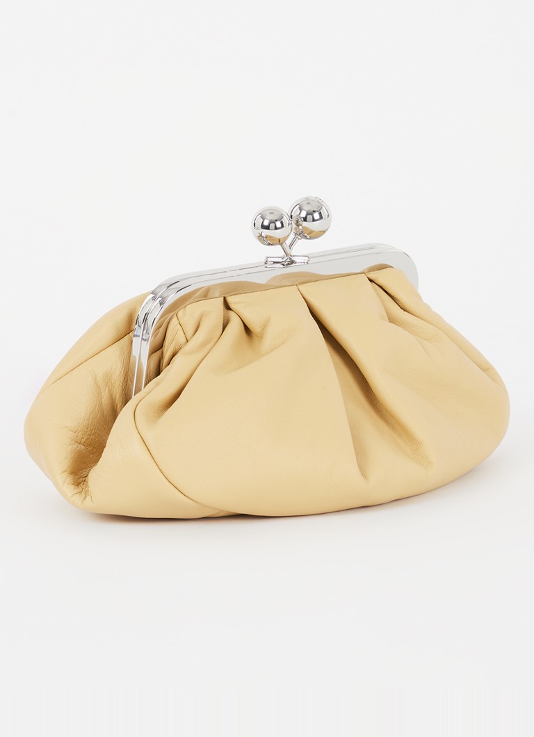 Kožená crossbody kabelka MaxMara Pasticcino Prati s odnímatelným ramenním popruhem