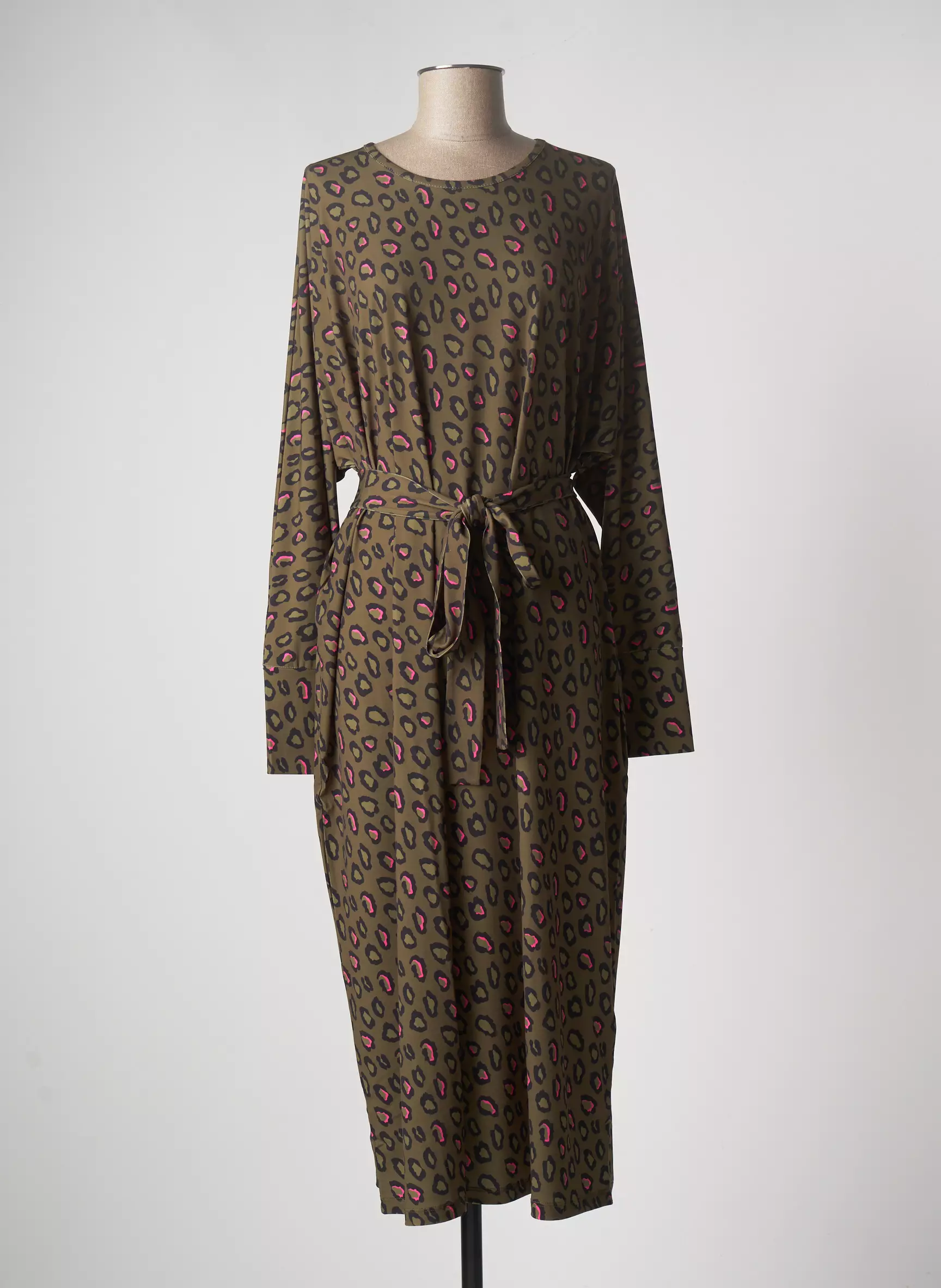 Essentiel Antwerp Robes Longues Femme couleur vert