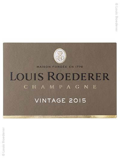 Louis Roederer : Vintage 2015