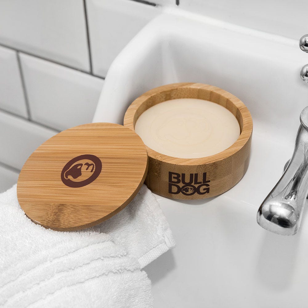 Bulldog Original Rasierseife mit Bambustiegel