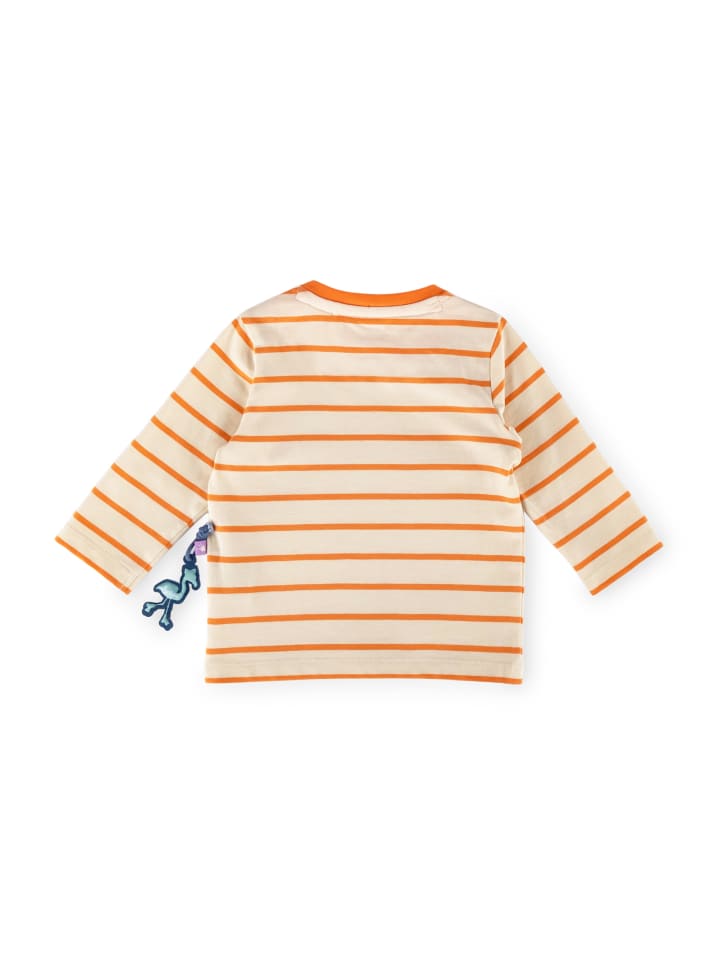 Sigikid Langarmshirt Wild Flamingo in creme/orange günstig kaufen