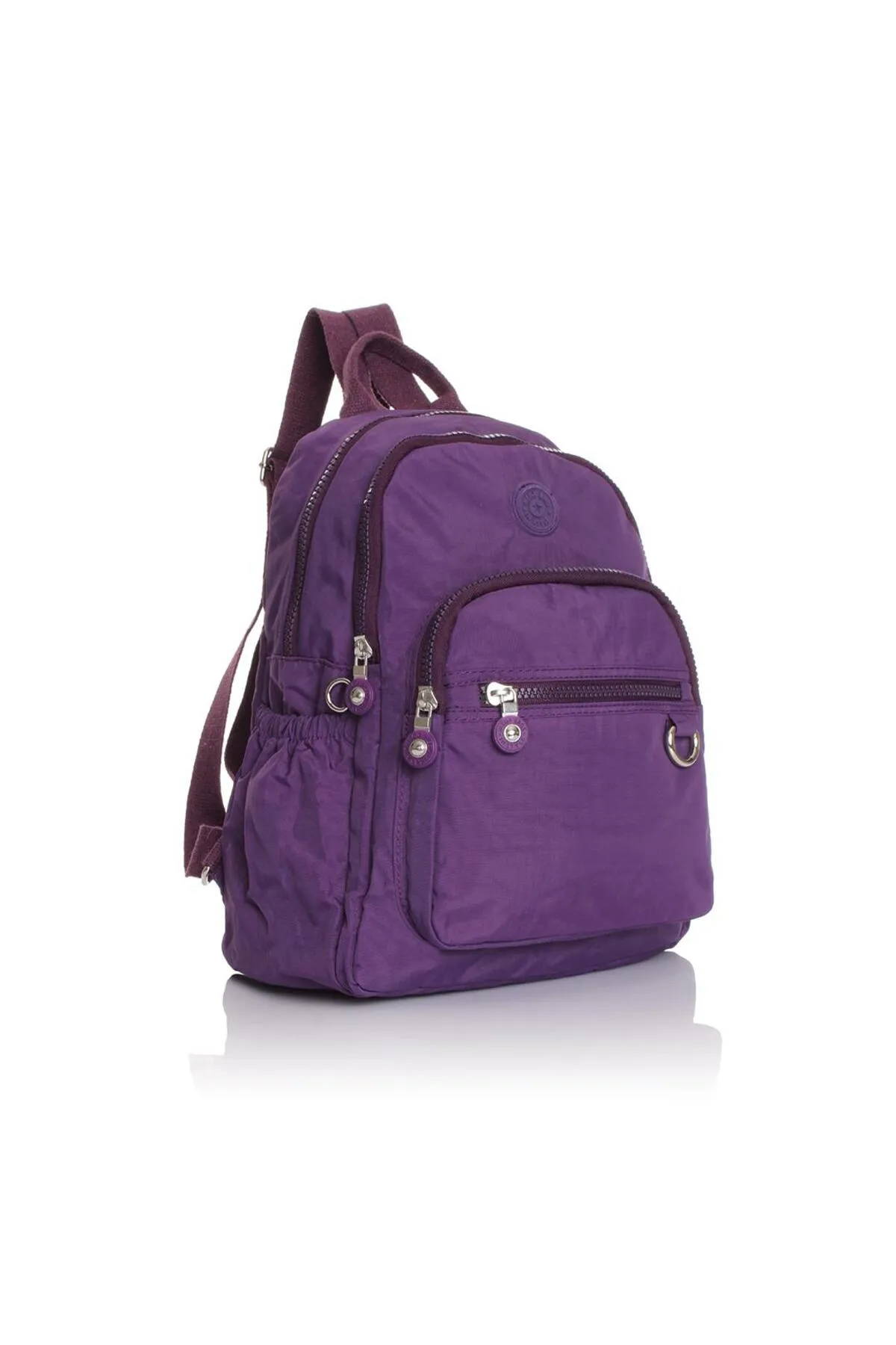 Getcho  Nevva Rucksack für Damen aus Crinkle-Stoff