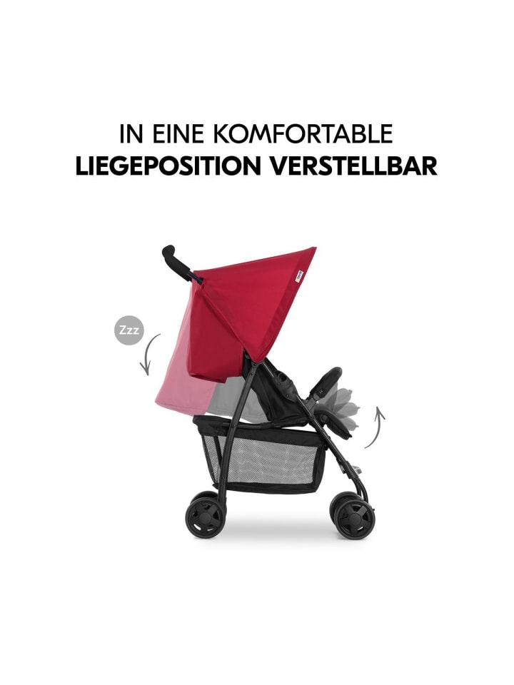 Hauck Buggy Sport inkl. Schutzpaket - Blue in rot günstig kaufen onesize