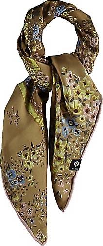 FRAAS Nickituch mit Blümchen-Print aus reiner Seide
