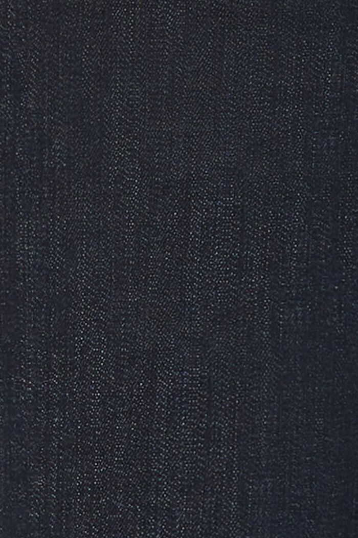 Cropped-Jeans mit Überbauchbund