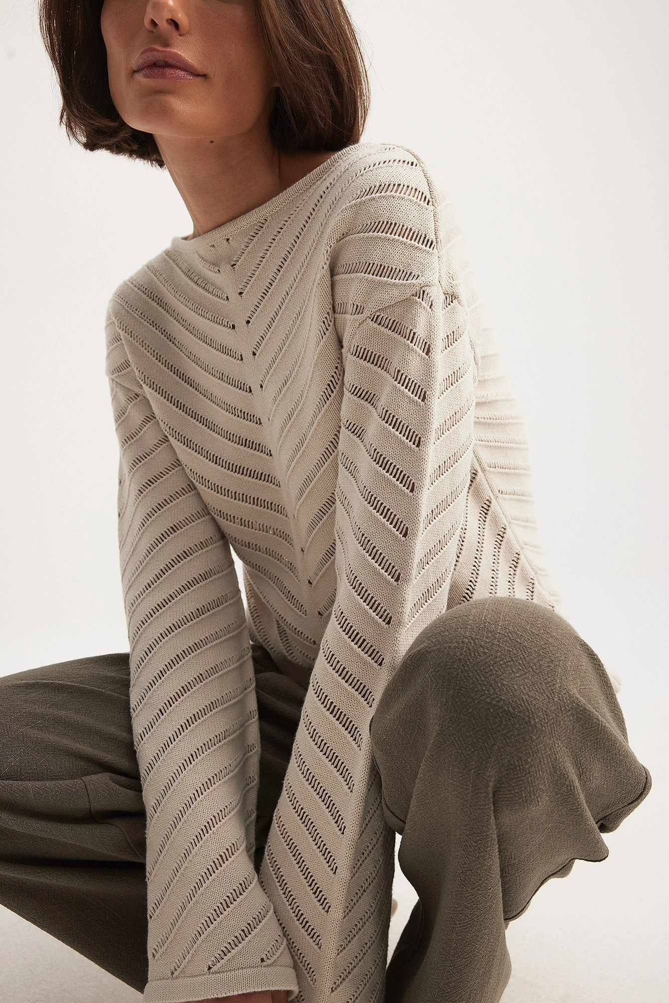 Muster Strickpullover