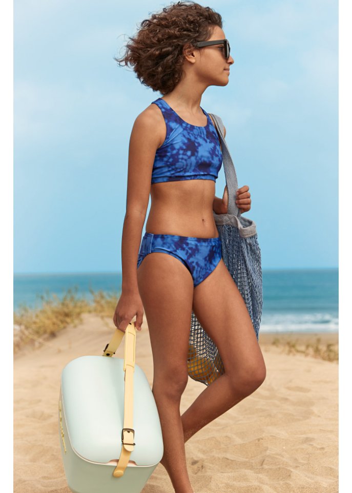 Mädchen Batik-Bikini (2-tlg.Set)