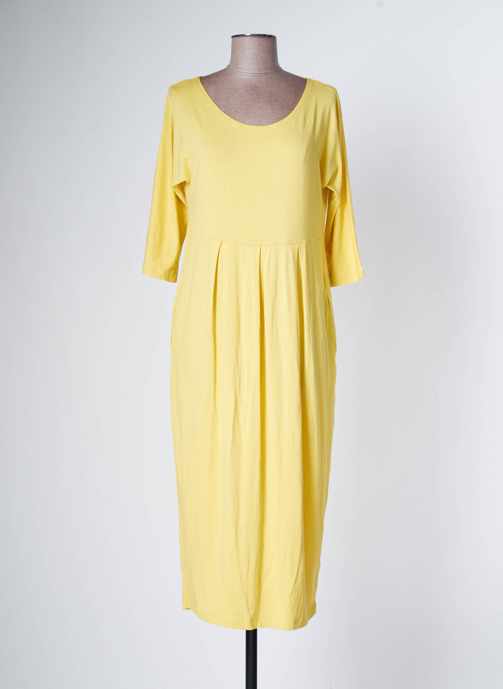Masai Robes Maternite Femme couleur jaune