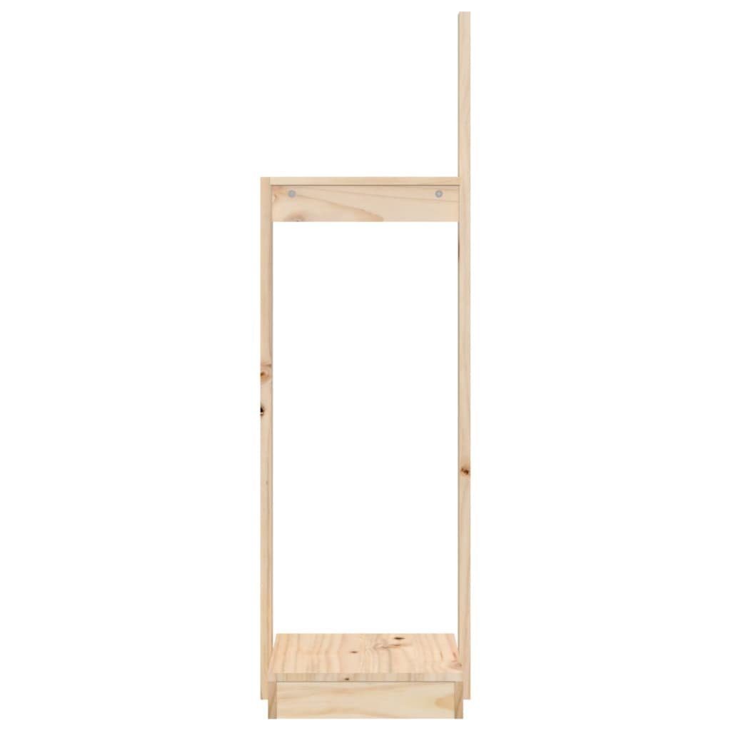 vidaXL Kaminholzregal Kaminholzhalter 33,5x30x110 cm Massivholz Kiefer Feuerholz Ständer Lag, BxTxH:33x30x110 cm