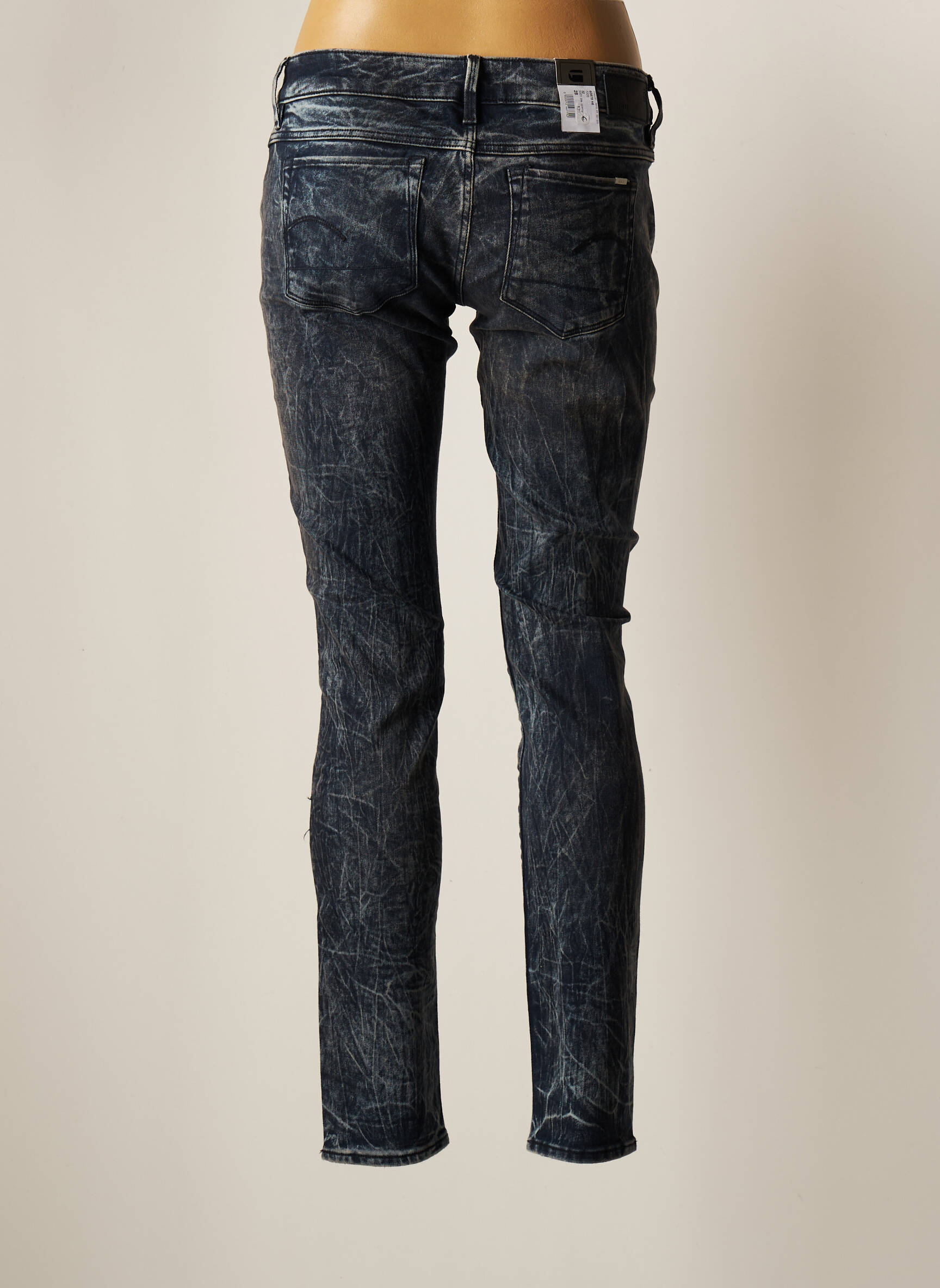 G Star Jeans Coupe Slim Femme couleur bleu