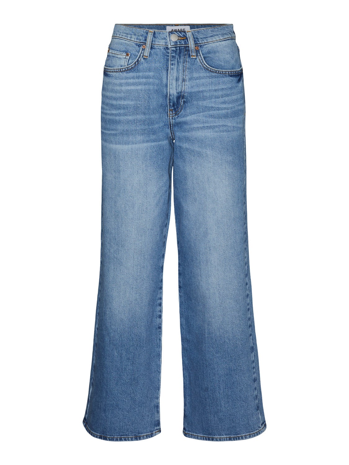 VMREBECCA Super High Rise Weit geschnitten Jeans
