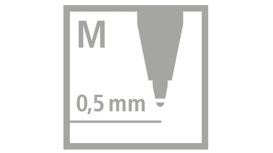 STABILO® Druck-Kugelschreiber - STABILO pointball - 4er Pack - blau, schwarz, rot, grün sortiert