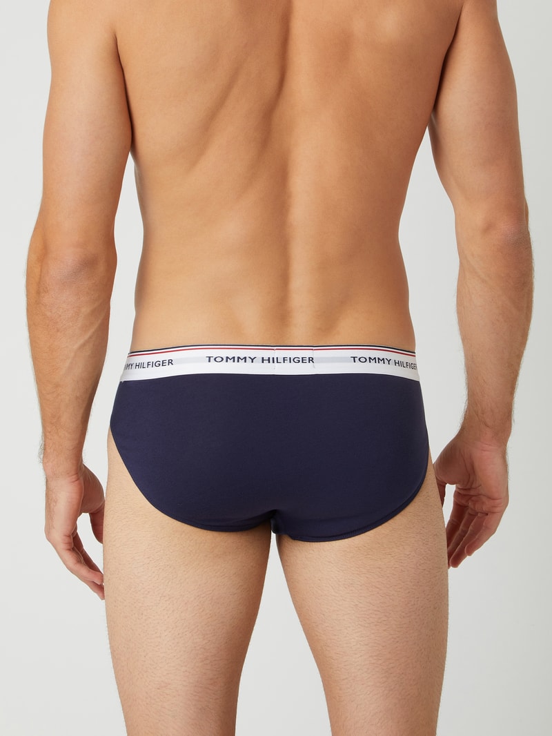 Slip im 3er-Pack in marineblau