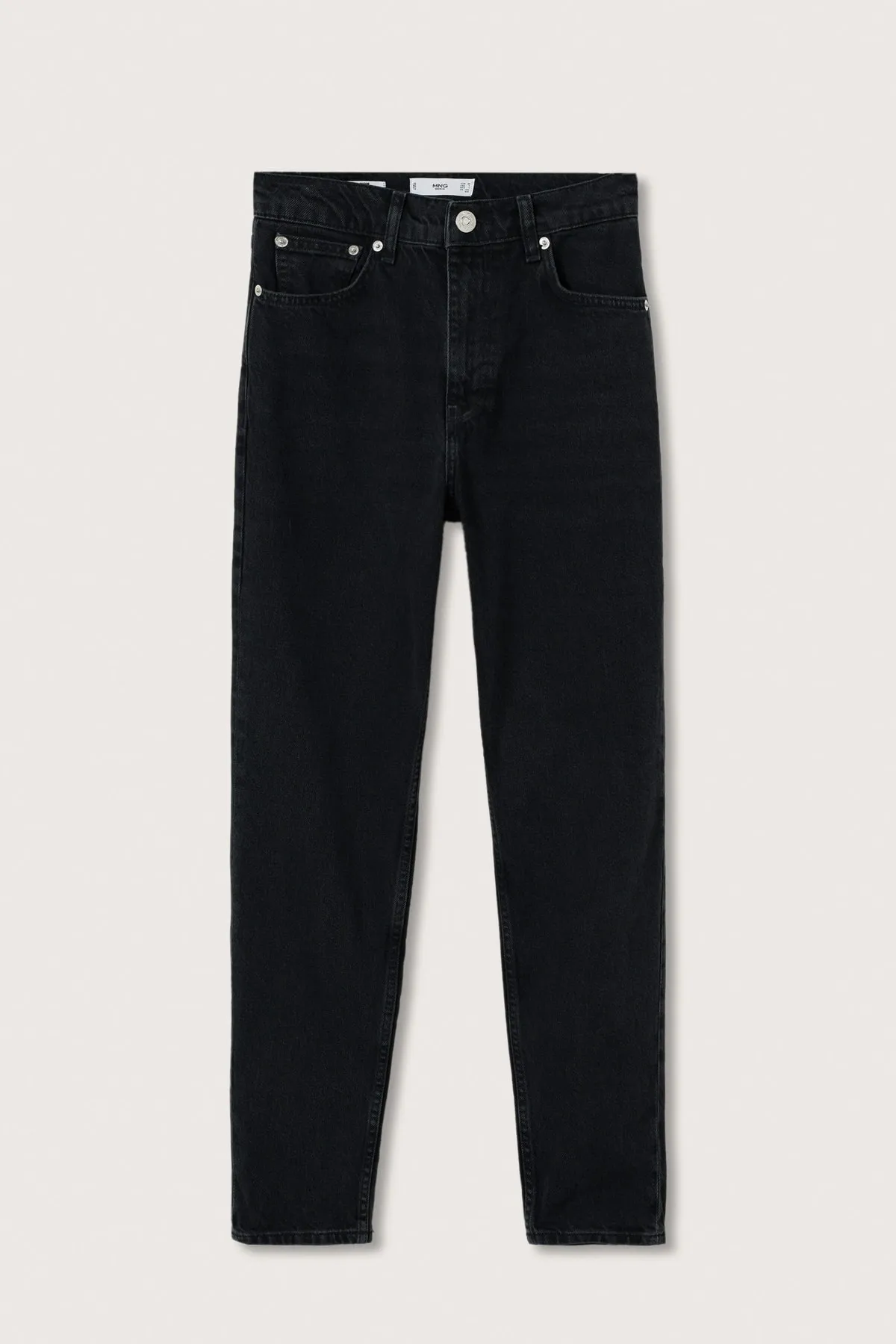 MANGO  Schwarze Denim-Damenjeans 27021110