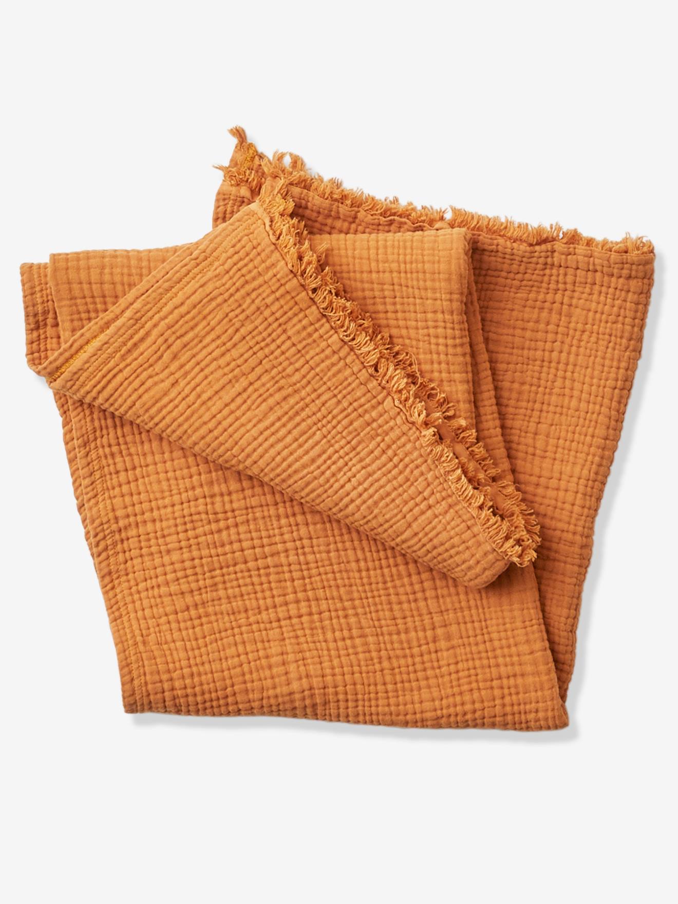 Vertbaudet Bio-Kollektion: Kinder Decke, Musselin - rosa